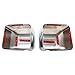 Jeep Wrangler JK Pair of Exterior Side Door Mirror Covers (Chrome)