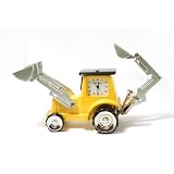 Miniatur Uhr - JCB Schaufelbagger