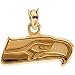 14K Yellow Gold Seattle Seahawks Pendant This Item Is Approximately 1.5 grams