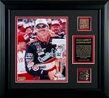 Dale Jarrett Framed 99 Brickyard 8x10 w/Brick Track