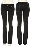 GOLDEN STATE Stretch Straight Leg Black Denim, Sz 32, Black (400), 11J0031018