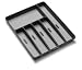 Madesmart 15.875 by 12.75 by 1.875-Inch Large Silverware Tray, Granite