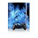 Blue Quantum Waves Design PS3 Playstation 3 Body Protector Skin Decal Sticker