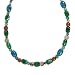 Sterling Silver Woodland Tones Beaded Necklace