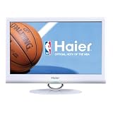 Haier HL19SLW2 White 19-Inch Ultra Slim LED LCD HDTV