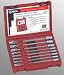 Genius BS-2316WH 16PC 1/4 & 3/8 Metric Wobble Hex Bit Socket Set