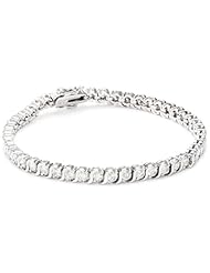 18k Gold S-Link Diamond Tennis Bracelet (2.0 cttw, H-I Color, SI2-I1 Clarity), 8"