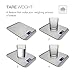 multifun Digital Kitchen Scale Slim Stainless Multifunction Food Scale with LCD Display and Tare Function 11lb 5kg