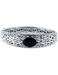 Effy Jewlery Balissima Lagoon Onyx Bangle, 6.84 TCW