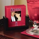 Los Angeles Angels - Art Glass Coaster Set