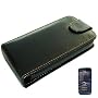New black flip genuine leather case for Nokia E63
