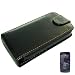 New black flip genuine leather case for Nokia E63