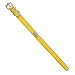 La Cinopelca R8 - X Fashion Flat Leather Dog Collar in Yellow
