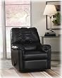 Commando Black Rocker Recliner By Ashley Furniture