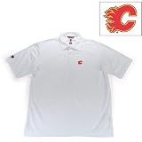Calgary Flames NHL Excellence Polo Shirt (White)
