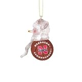 Nebraska Cornhuskers NCAA Acrylic Basketball Snowman Ornament (2.50)