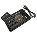 DSI USB Numeric Keypad, 19keys+tab , Black