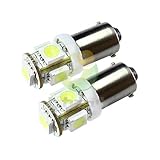 G14(BA9S)　3chip HYPER SMD5連口金球シングル6000Ｋ　無極性タイプ　1セット2球入　ポジション/ウィンカー