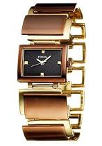 Fossil Women's Brown Ion-Plated Bracelet Watch