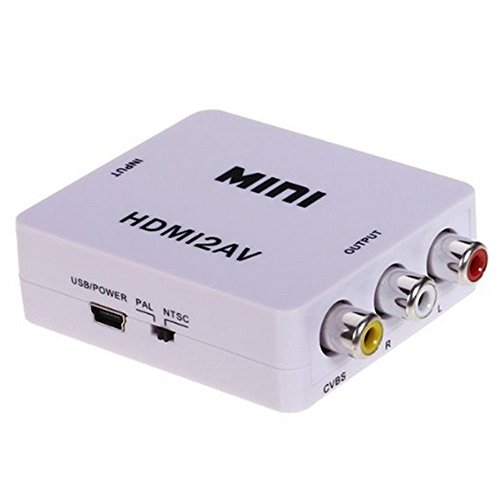 VIKEN HDMI to AV Composite RCA CVBS Video, Audio Converter