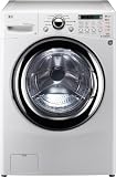 LG WM3987HW 27in Front Load Washer/Dryer Combo, 4.2 cu. ft. Ultra Capacity - White