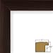 Craig Frames 232477780812N 1-Inch Wide Picture/Poster Frame in Smooth Wood Grain Finish, 8 by 12-Inch, Brazilian Walnut