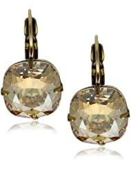 Liz Palacios "Arco Iris" Swarovski Elements Golden Shadow Earrings