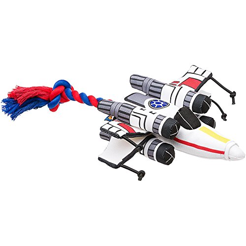 STAR WARS X-Wing Fighter Dog Toy, 15