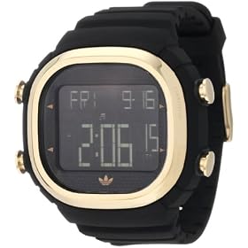 Adidas Watch, Men's Chronograph Seoul Black Polycarbonate Strap ADH2046