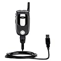 Classic Straight USB Cable for the Motorola i710 with Power Hot Sync and Charge capabilities - Gomadic Brand w/ TipExchange Technology
