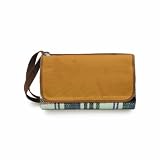 Picnic Time English Plaid Outdoor Blanket Tote