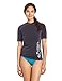 Kanu Surf Women's Standard UPF 50+ Short Sleeved Active Rashguard & Workout Top, Breeze Slate Grey, X-Large