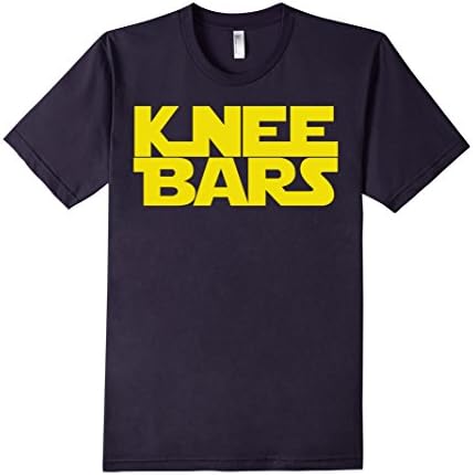 Arte Suave BJJ:  "Knee Bars"  Brazilian Jiu-Jitsu Shirt - Male 2XL - Navy