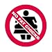 NO FAT CHICKS!, Aufkleber Autoaufkleber