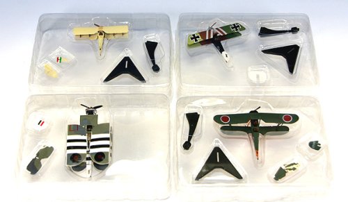 複葉機コレクション BIPLANE COLLECTION ソードフィッシュ 赤とんぼ エフトイズ（全１２種フルセット）