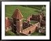 The Castle of Teutonic Knights, Malbork, Pomerania Framed Art Poster Print by Walter Bibikow, 39x31