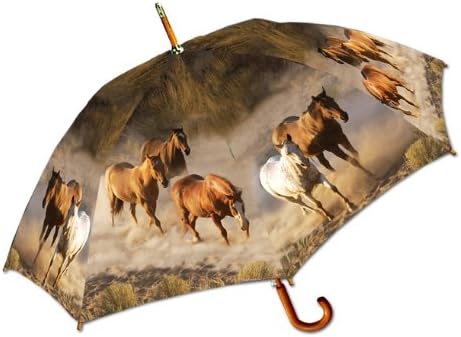 Wild Horses Stick Umbrella by LaSelva Designs