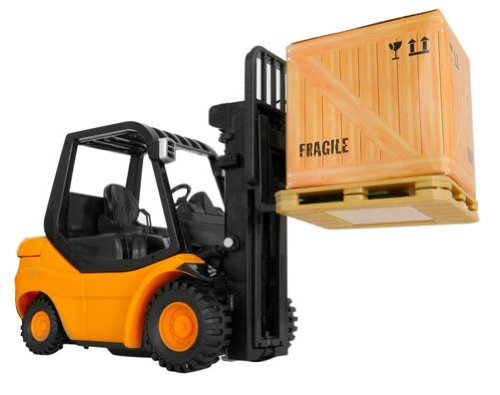 RC Forklift with Lifting Arm Radio Remote Controlled Mini Engineering Truck Industry Fork Car