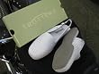 Leather Sandals White Trotters Slingback woven size 9 1/2