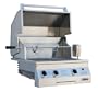 Solaire 27-Inch Deluxe Infrared Natural Gas Built-In Grill with Rotisserie Kit, Stainless Steel
