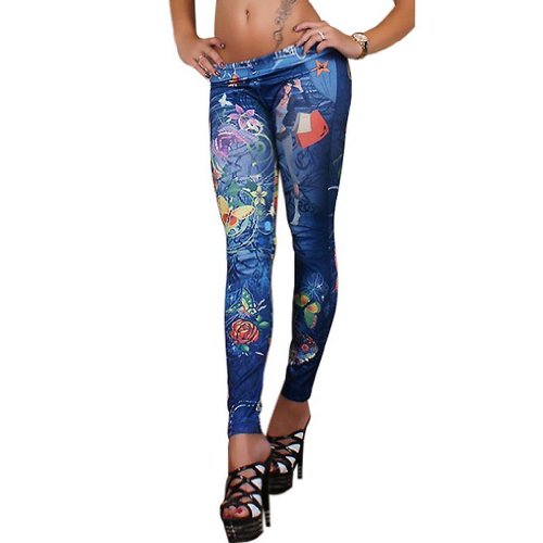 Amour- Women Vertical Stripes Striped Legging