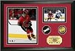 Jarome Iginla 2008 All Star Game Used Net And Gold Coin Photo Mint