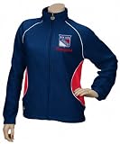 New York Rangers Women's Overlay Full-Zip Micro Fleece Jacket