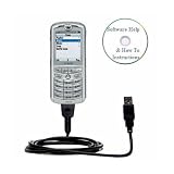 USB Sync Charge Cable for Apple iPod ROKR E1 with Bastens Help CD
