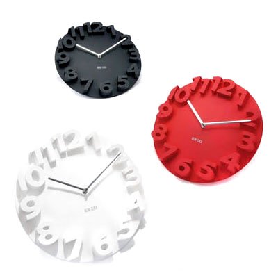 3D Big Digit Modern Design Wall Clock Home Decor