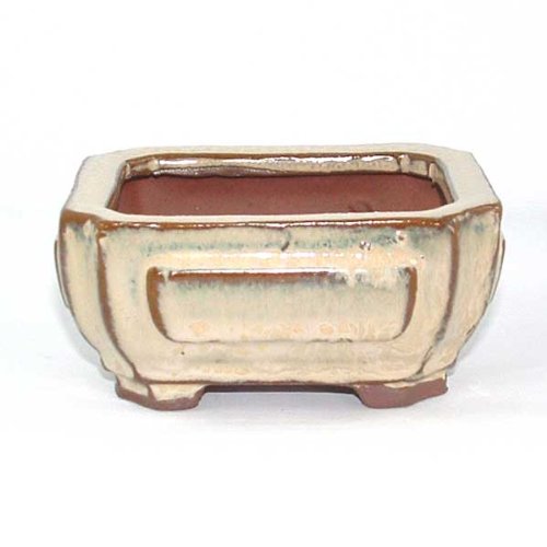 10.5cm Bonsai or Accent Pot - Cream Coloured