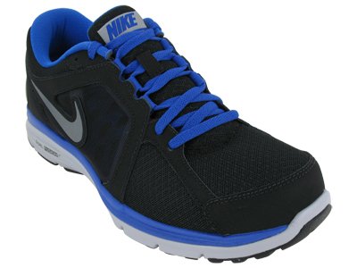 Nike Men's NIKE DUAL FUSION RUN RUNNING SHOES 9.5 Men US (BLACK/METALLIC CL GREY/GM RYL/WLF GR) Nike Men's NIKE DUAL FUSION RUN RUNNING SHOES 9.5 Men US (BLACK/METALLIC CL GREY/GM RYL/WLF GR)