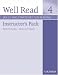 Book Well Read 4 Instructor's Pack: Skills and Strategies for Reading (Well Read)