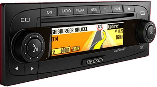 Becker Traffic Cascade 7904 Navigationssytem mit MP3-CD-Tuner, Vario-Colour