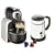 Magimix Nespresso 11269 Essenza M100 with Aeroccino Smooth (Silver)